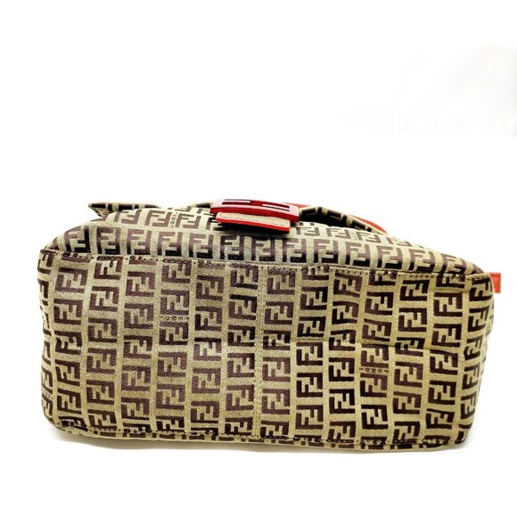 Fendi Hand Bag Brown Canvas mon-684-091725 - Picture 8 of 16